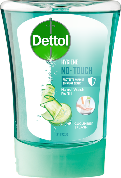 Dettol Liquid Hand Wash No Touch Cucumber Splash